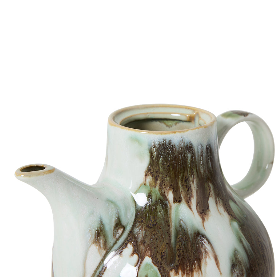70’s Ceramic Coffee Pot: Tide