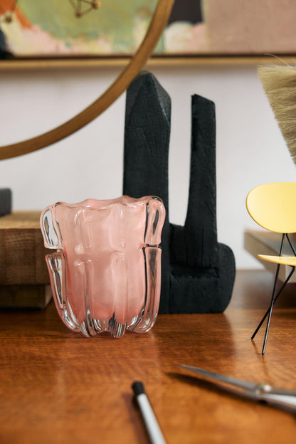 Coralla Candle Holder: Soft Pink