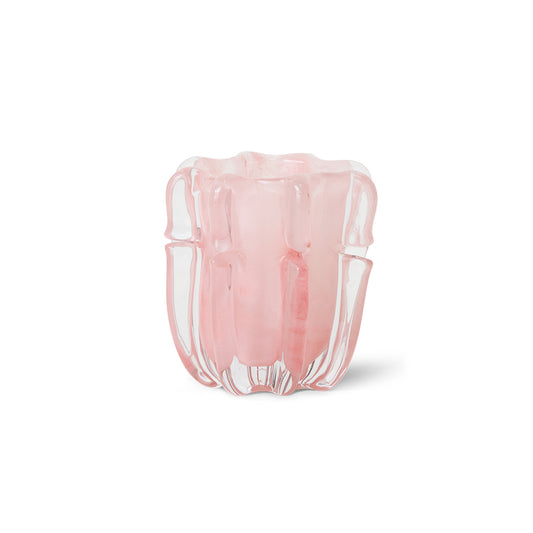 Coralla Candle Holder: Soft Pink