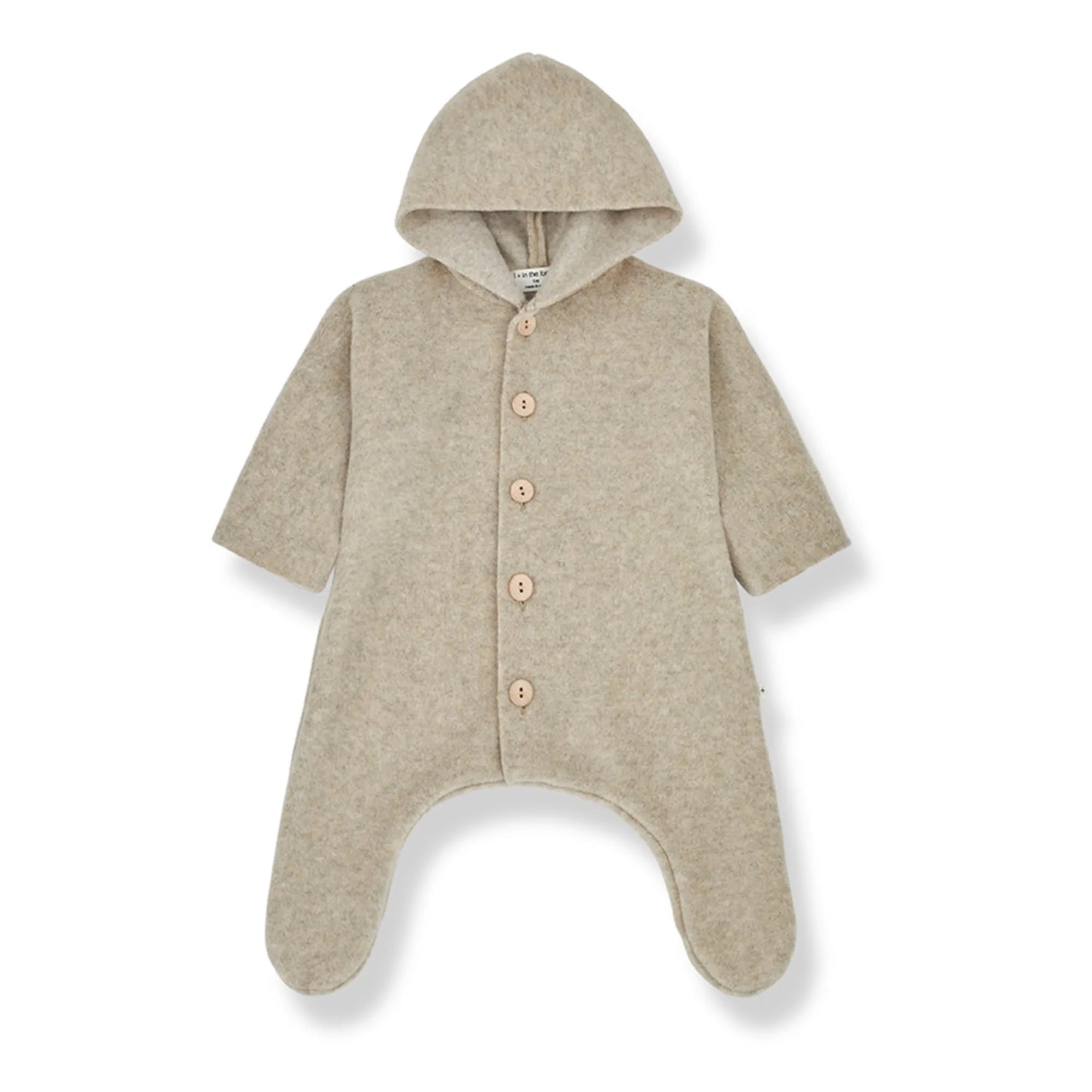 1+ In The Family Beate Polar Snowsuit Beige