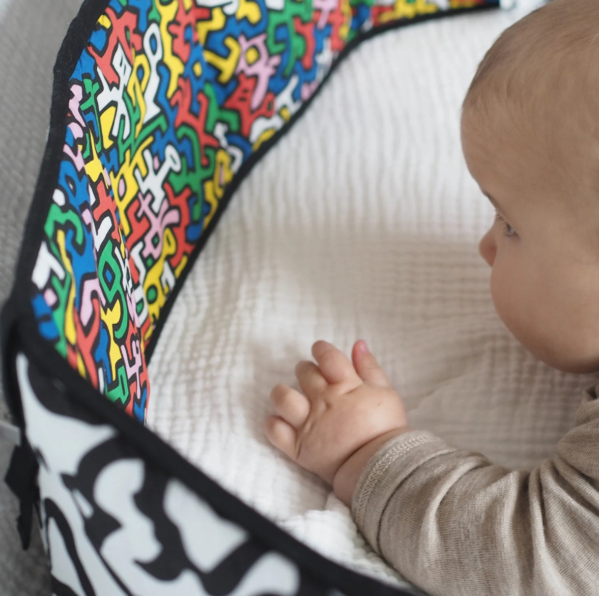 Etta Loves X Keith Haring Reversible Sensory Strip