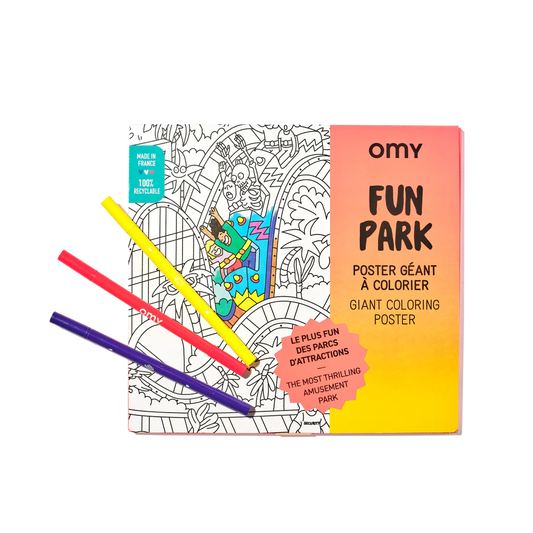 Giant Colouring Poster: Fun Park