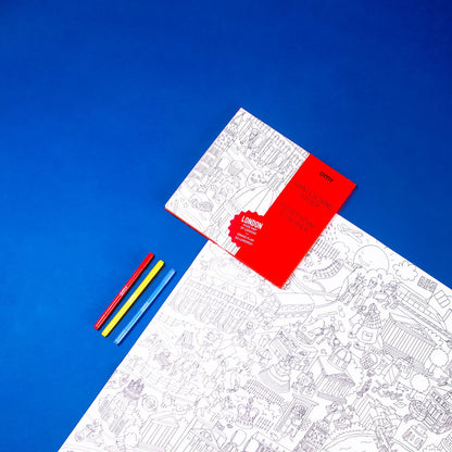 Colouring Poster: London