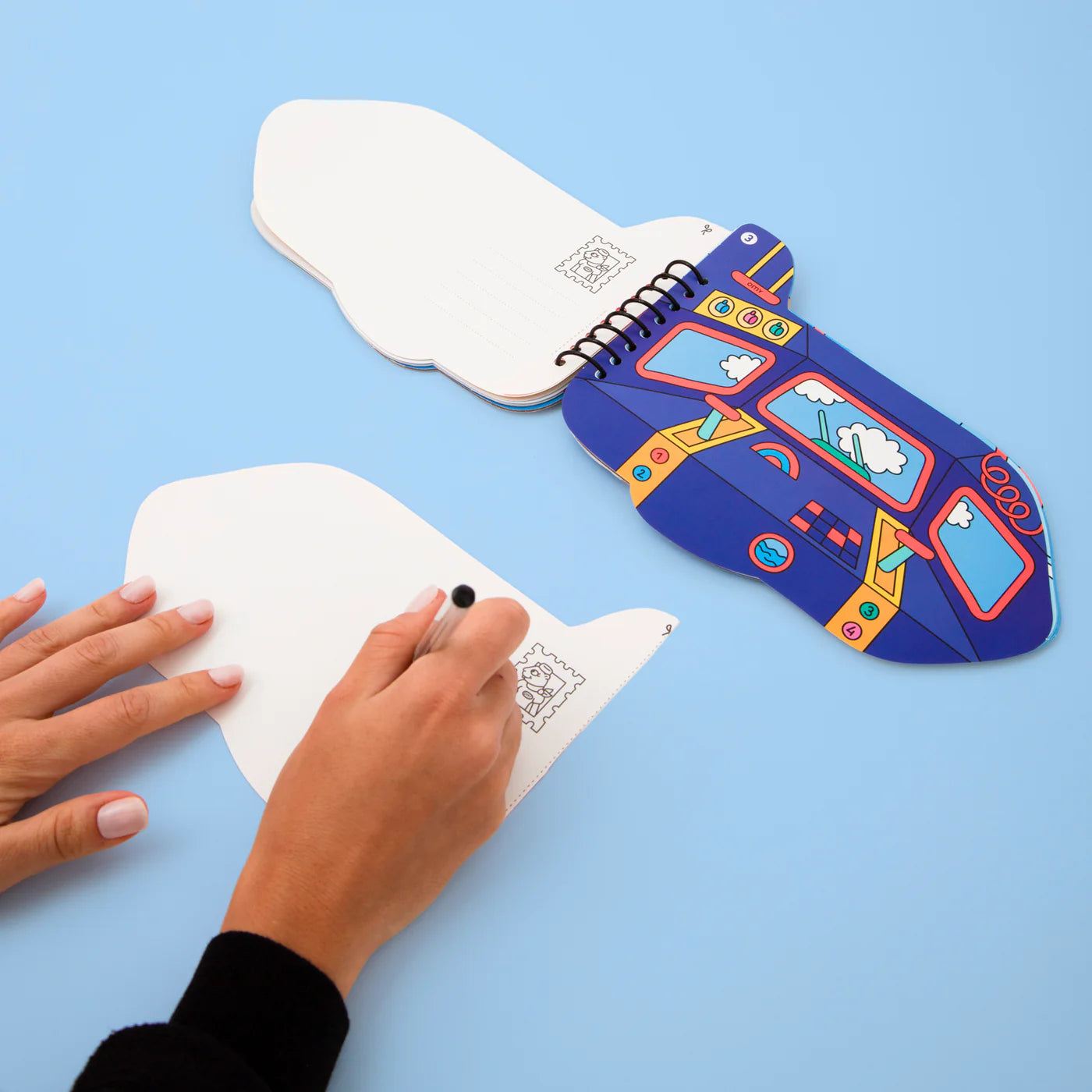 Sticker Activity Notebook: Vroom