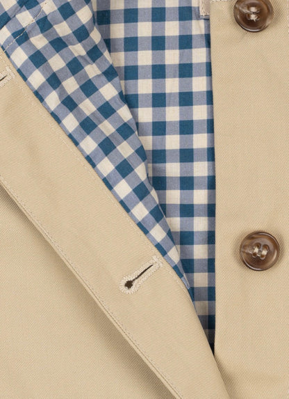 Oxford Tan Trenchy