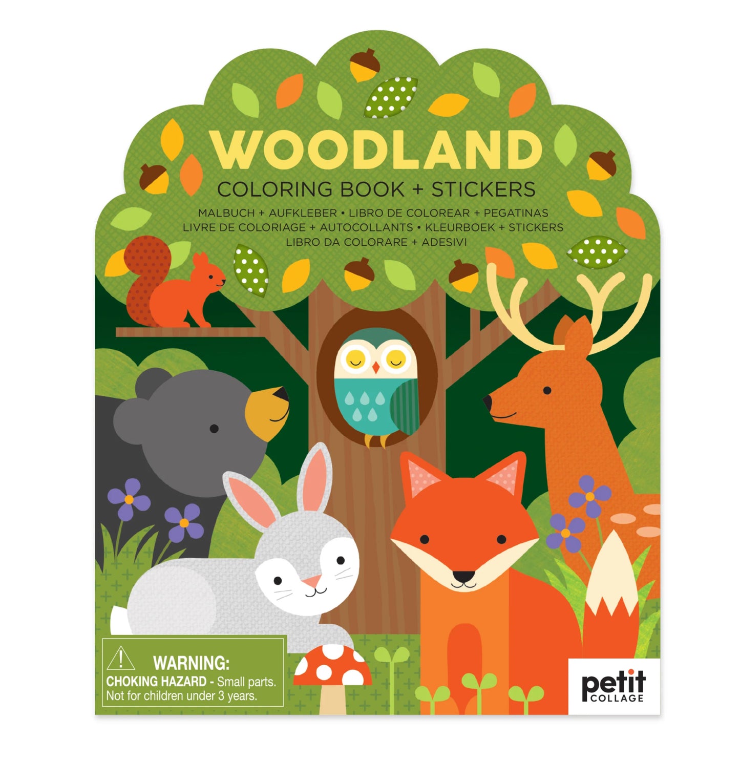 Woodland Colouring & Sticker Book