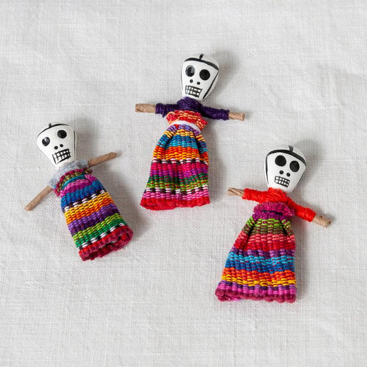 Skull Worry Doll