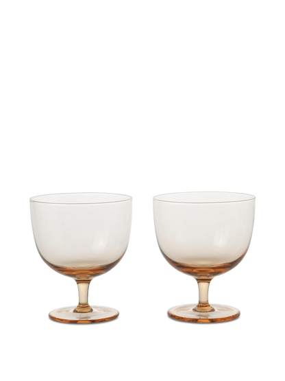 Host Water Glasses Set Of 2 Blush