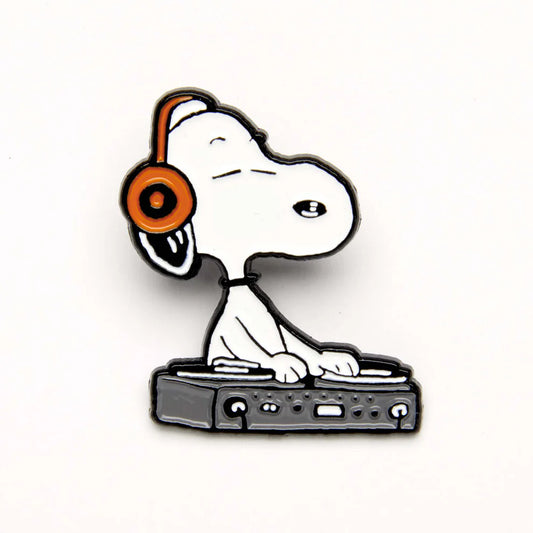 Peanuts Music Life DJ Pin