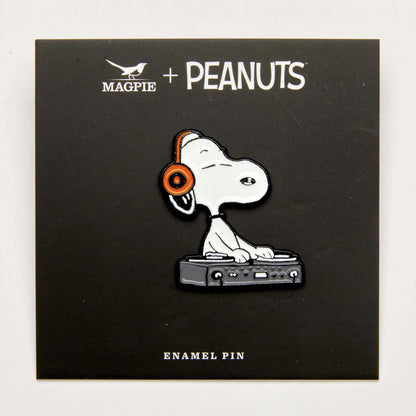 Peanuts Music Life DJ Pin