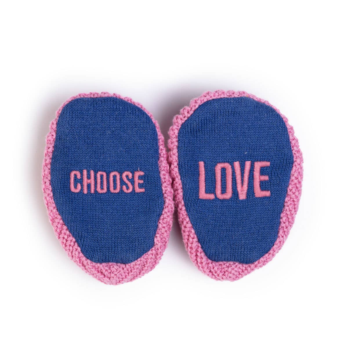 Sophie Home Choose Love Slippers Pink