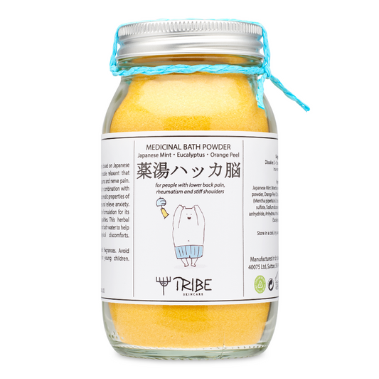 Japanese Bath Powder - Japanese mint, Eucalyptus & Orange