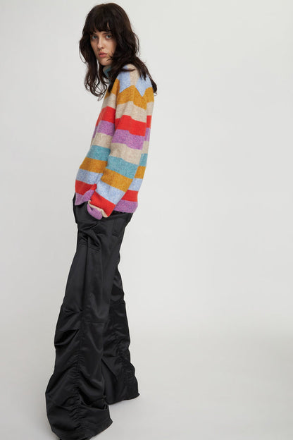 Multicolour Stripe Knit-Multicolour