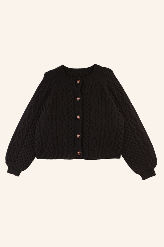 Quincy Cardigan - Black