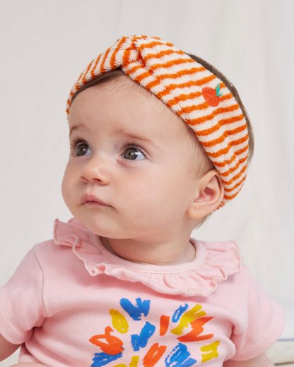 Baby Orange Stripes Headband