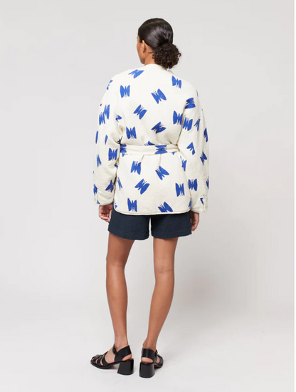 Butterfly Printed Padded Jacket