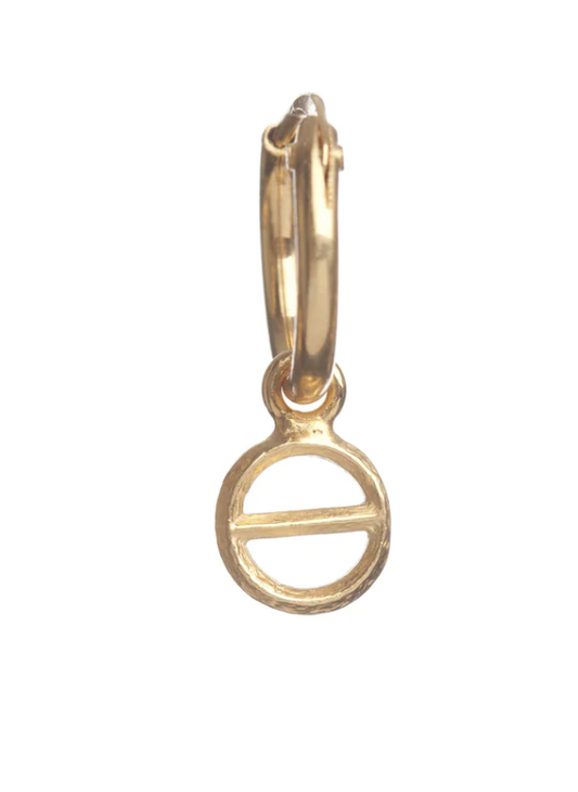 Tria Prima Mini Hoop Earrings Gold Vermeil - Salt