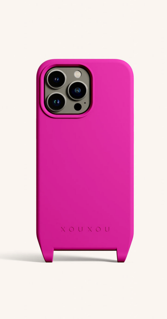 I Phone 13 Pro Eyeletcase - Power Pink