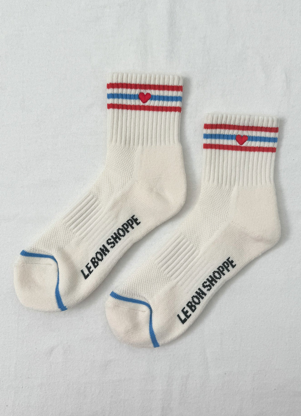 Girlfriend Socks - Embroidered  Leche