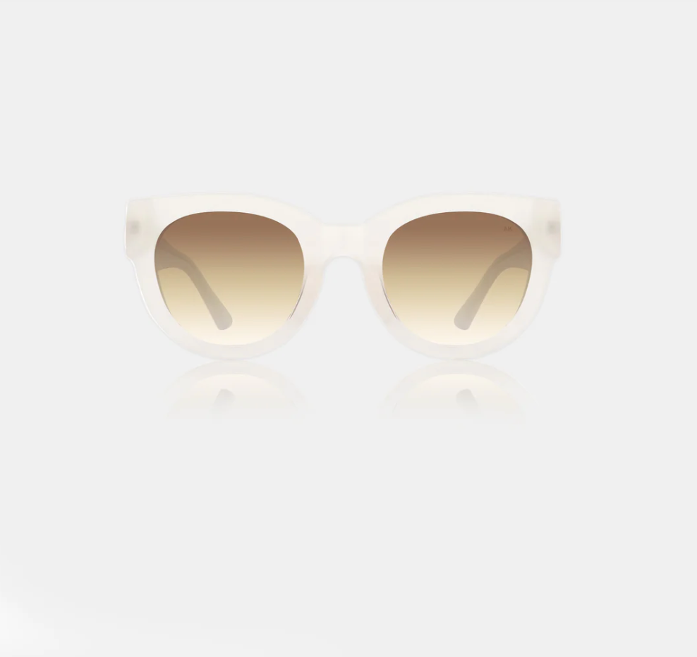 Lilly Sunglasses - Cream Bone