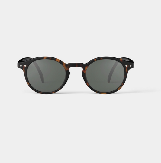 Adult Unisex Sunglasses #H SUN  - Tortoise Blue Mirror Lense