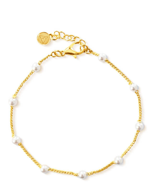 Gaia Pearl Chain Bracelet