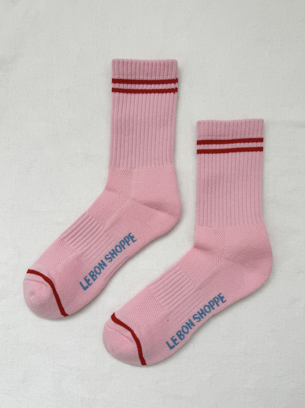 Boyfriend Socks  - Amour Pink