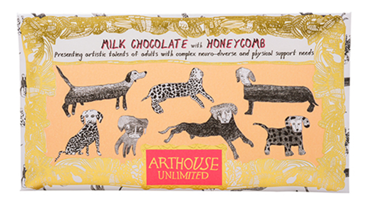 Dogalicious Milk Chocolate Bar With Honeycomb