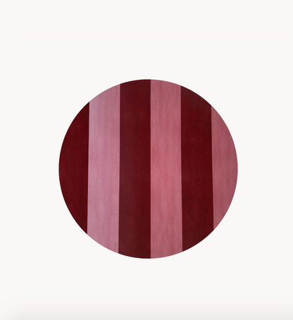 Stripe Placemat - Rouge & Blush