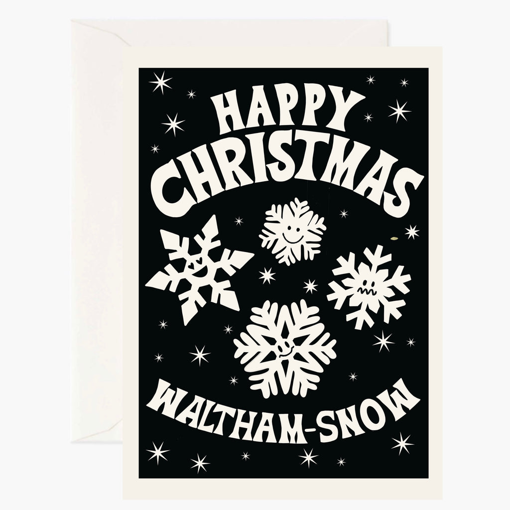 Love Novia - Waltham Snow Christmas Card