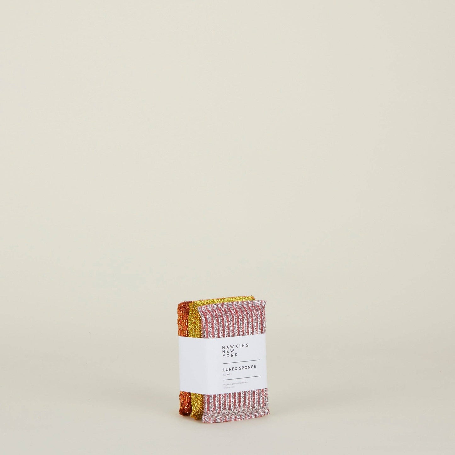 Lurex Sponge - Set Of 3