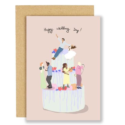Dancing on the wedding cake