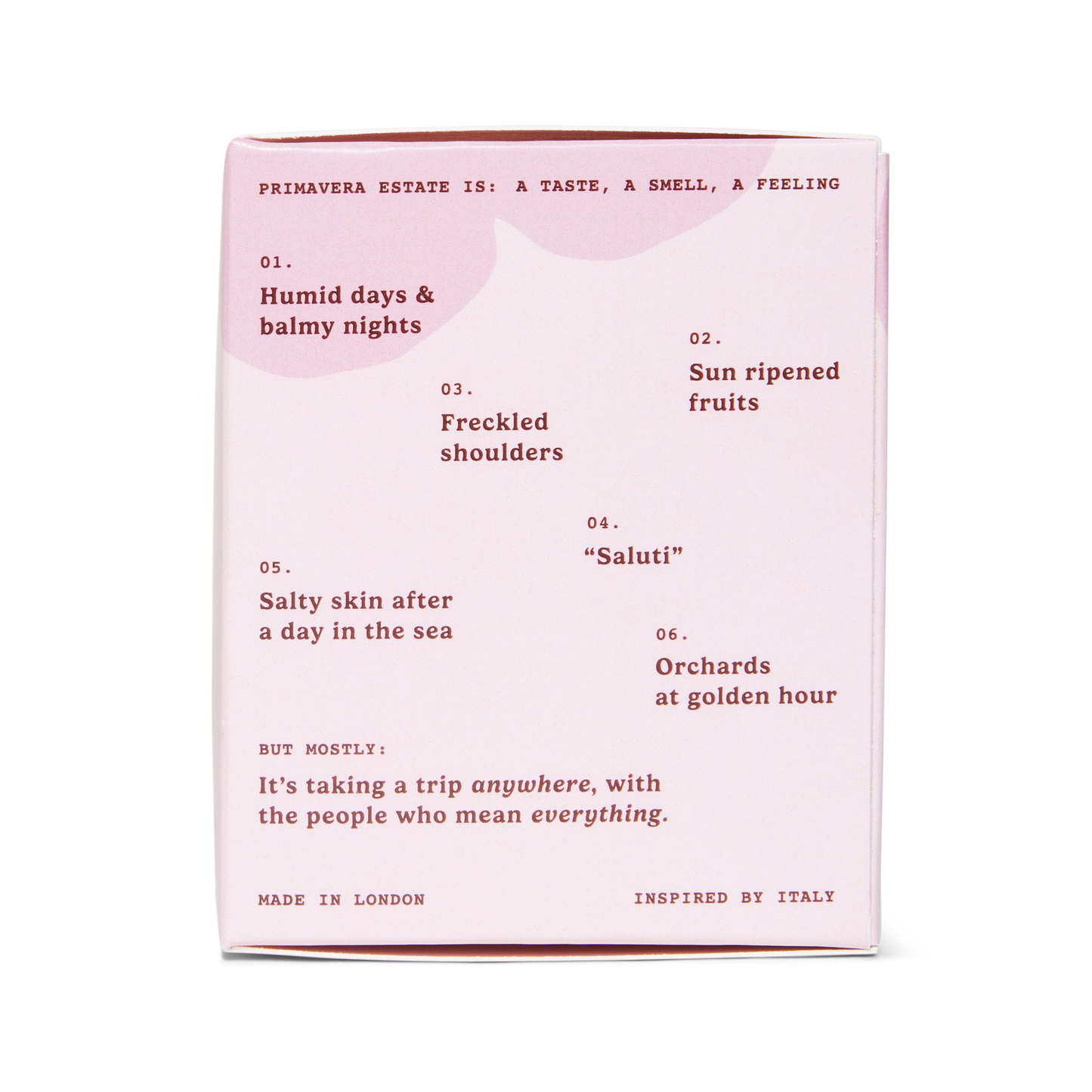 Primavera Estate Candle 250ml - Ciliegia (That's Cherry): 12 x 250ml