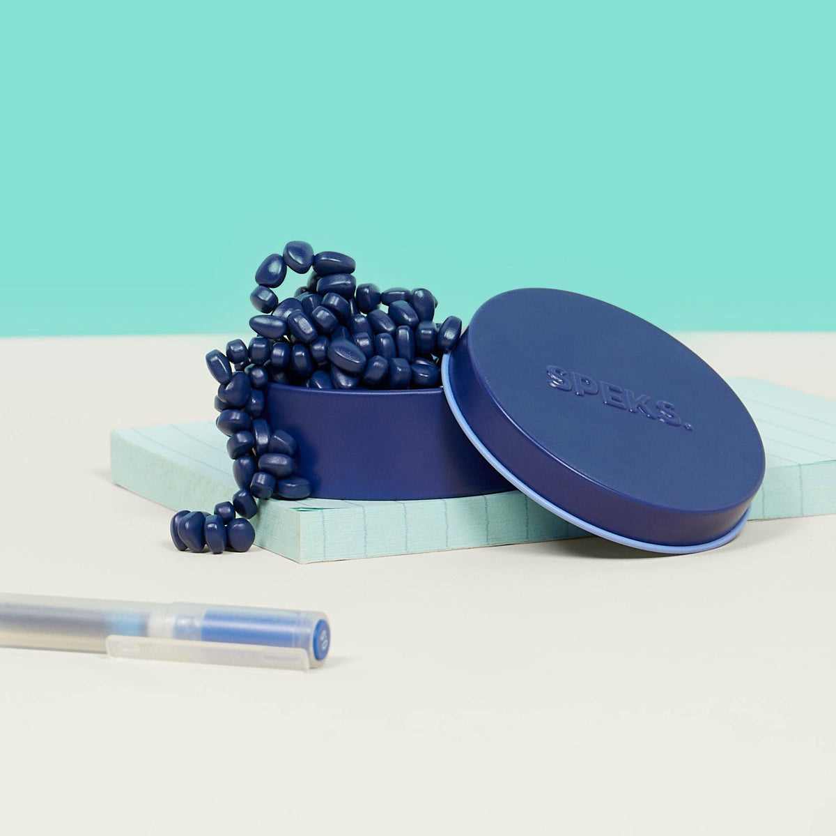 Speks. Mini Matte Crags - Magnetic Fidget Putty: Mini Crags Matte Iris