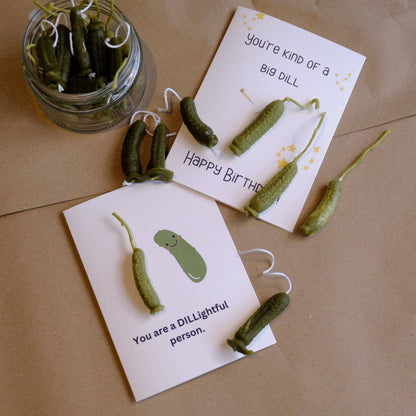 Happy Birthday Pickle Card: Dillightful