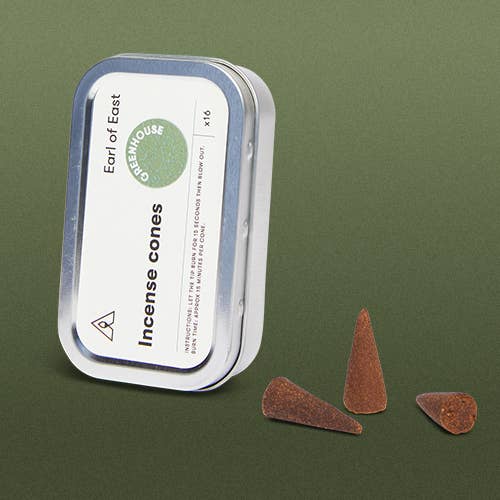 Greenhouse | Incense Cones 16pk