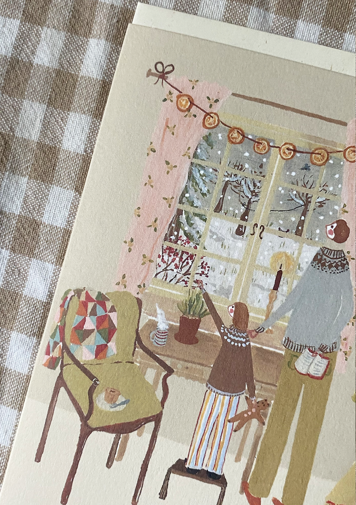 The First Snowfall Christmas Card