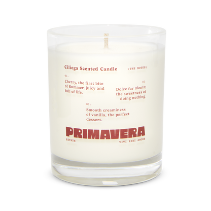 Primavera Estate Candle 250ml - Ciliegia (That's Cherry): 12 x 250ml
