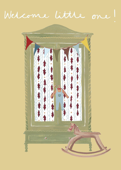 Welcome Baby Boy card