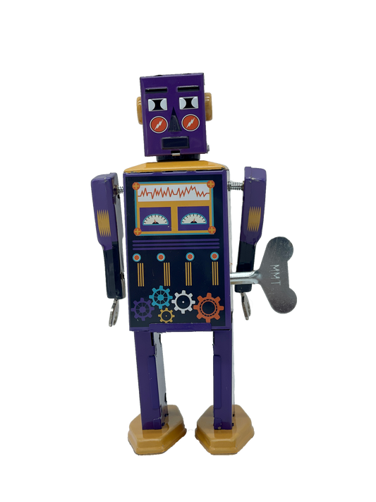 Power Bot - Retro Robot Tin Toy Mr&Ms Tin