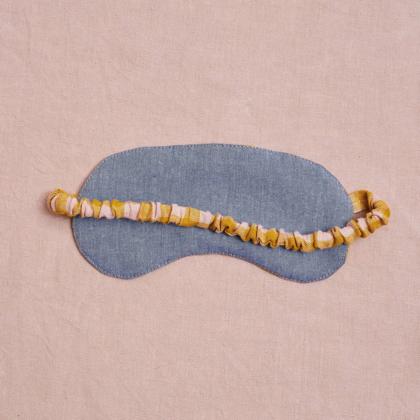 Linen Eye Mask | 3 prints available: Wes Gingham