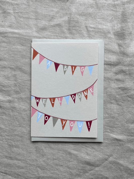 A Big Well Done Card
