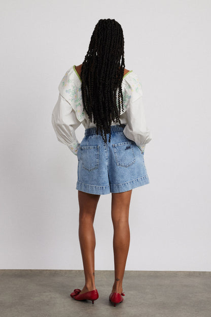 Rafe Shorts - Bow Embroidery