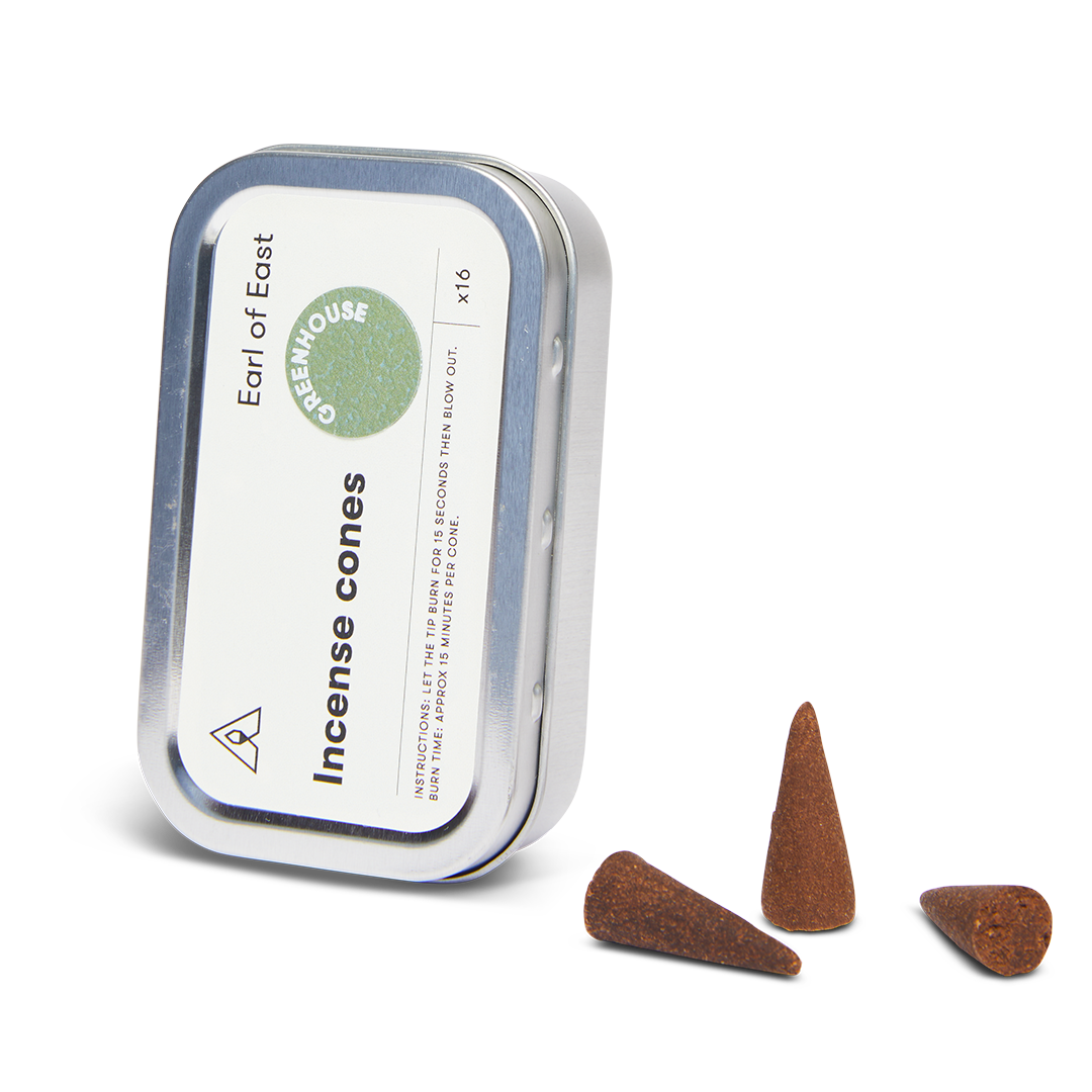 Greenhouse | Incense Cones 16pk