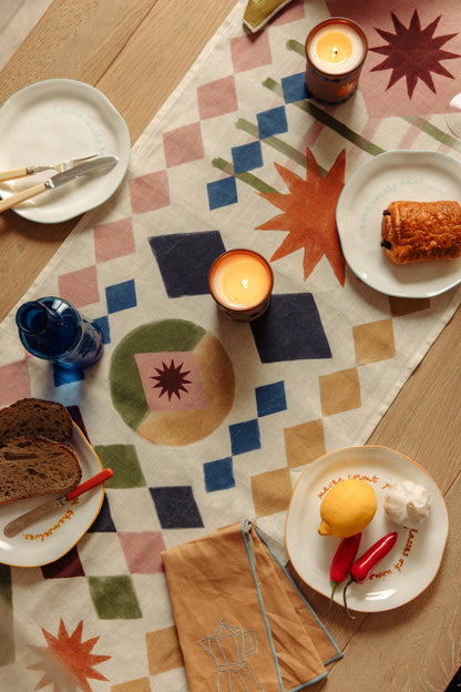 ‘Good’ Table Runner 230cm X 45cm