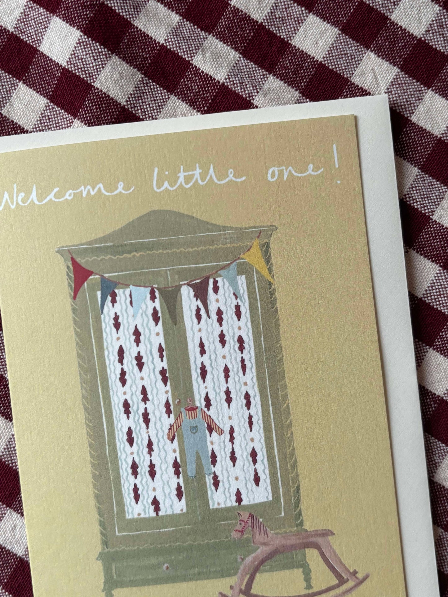 Welcome Baby Boy card