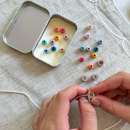 Beaded BFF Friendship Bracelet Kit: RAINBOW