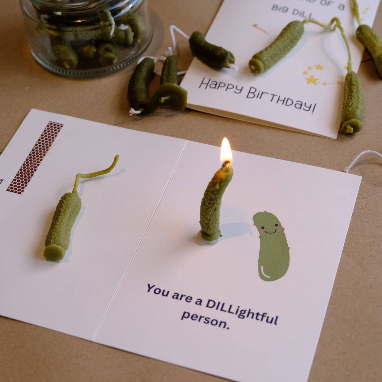 Happy Birthday Pickle Card: Dillightful