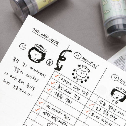 Iconic Blah Blah Self-Inking Diary Stamp: Well done today