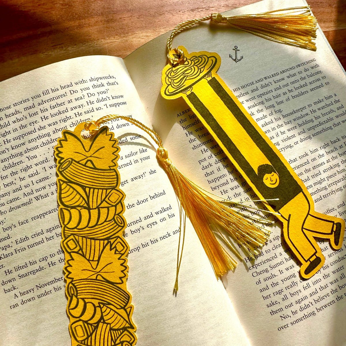 Paper - Pasta Lunges Bookmark
